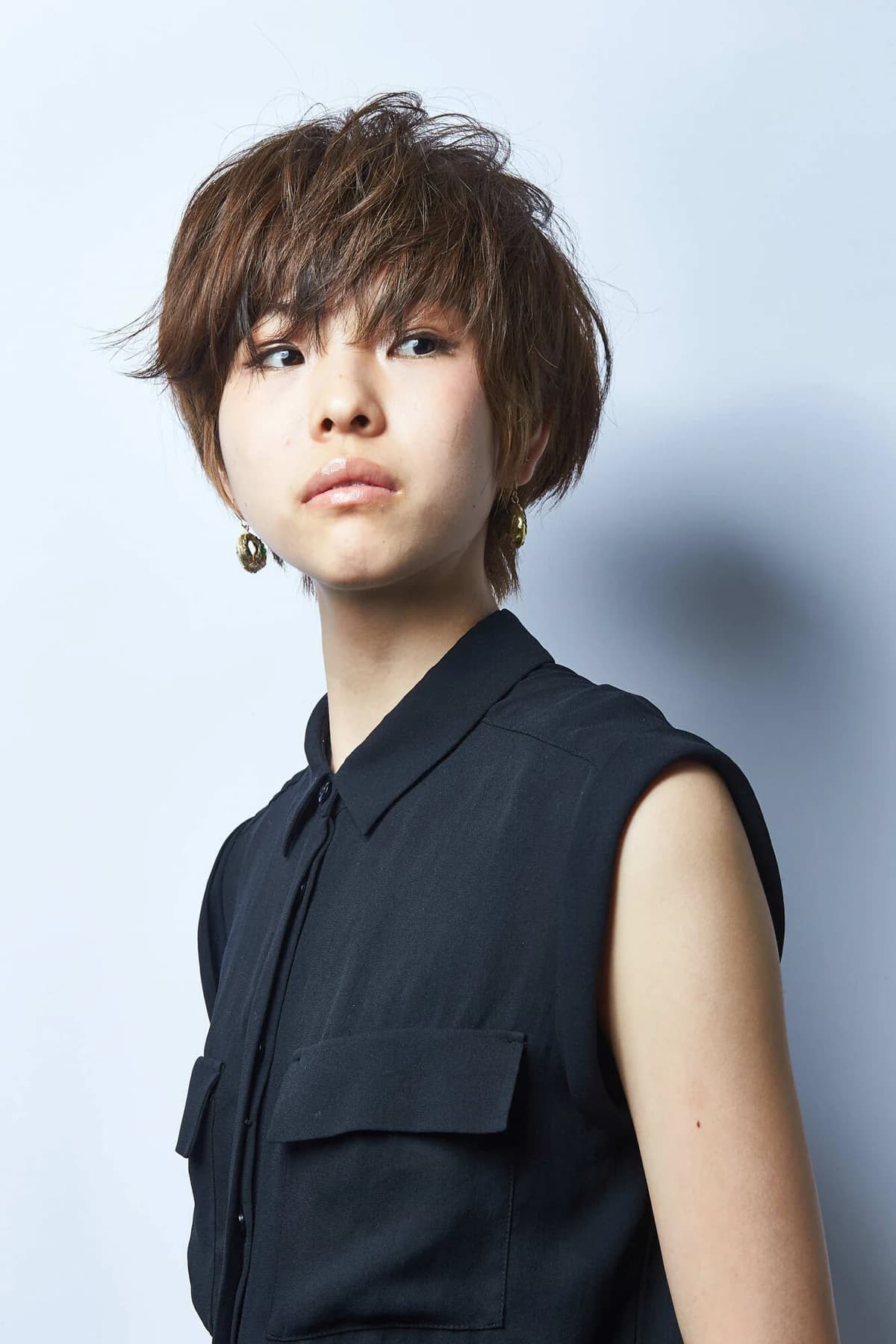 レザーカットのLAYEREDスタイル
